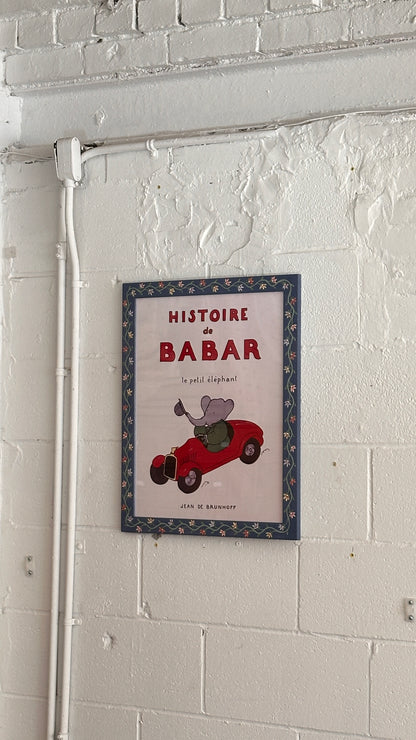 Collection of Framed Babar Prints