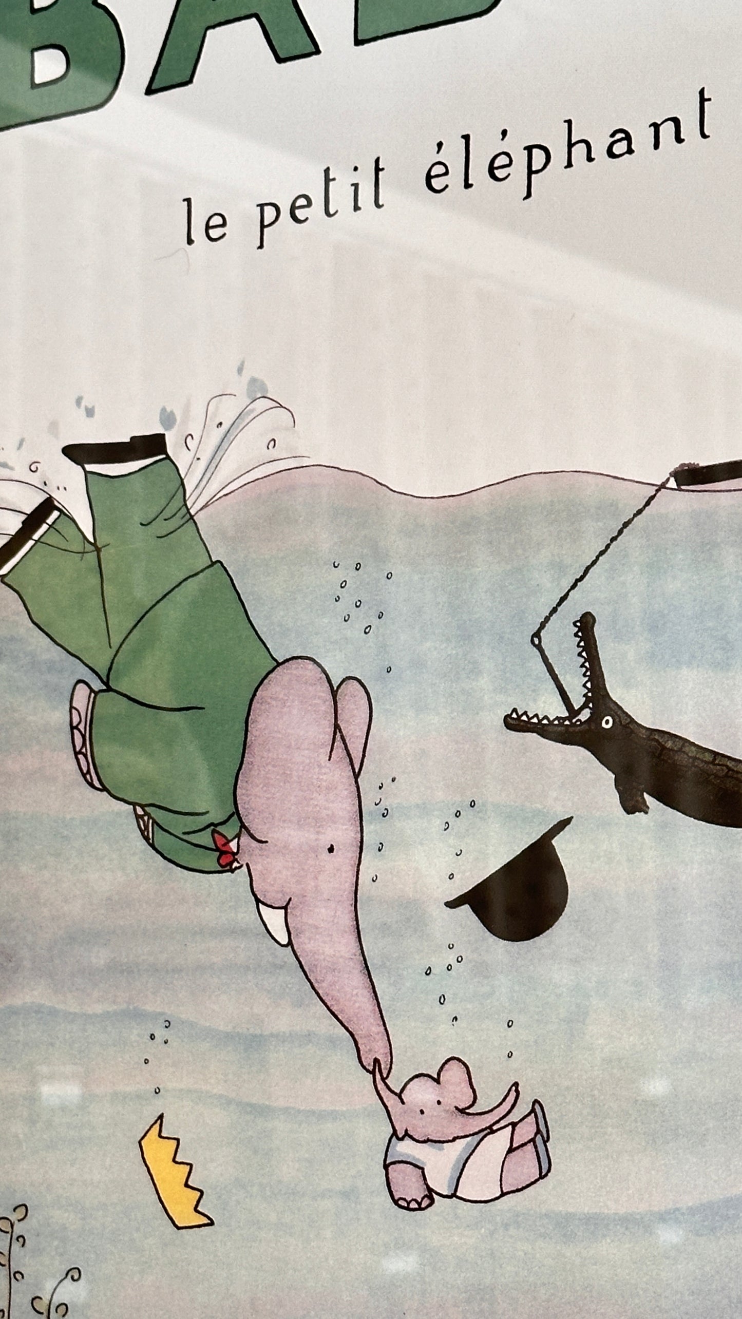 Collection of Framed Babar Prints