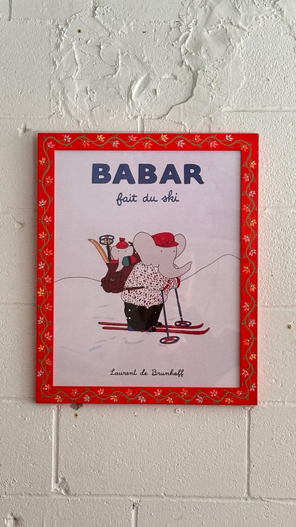 Collection of Framed Babar Prints
