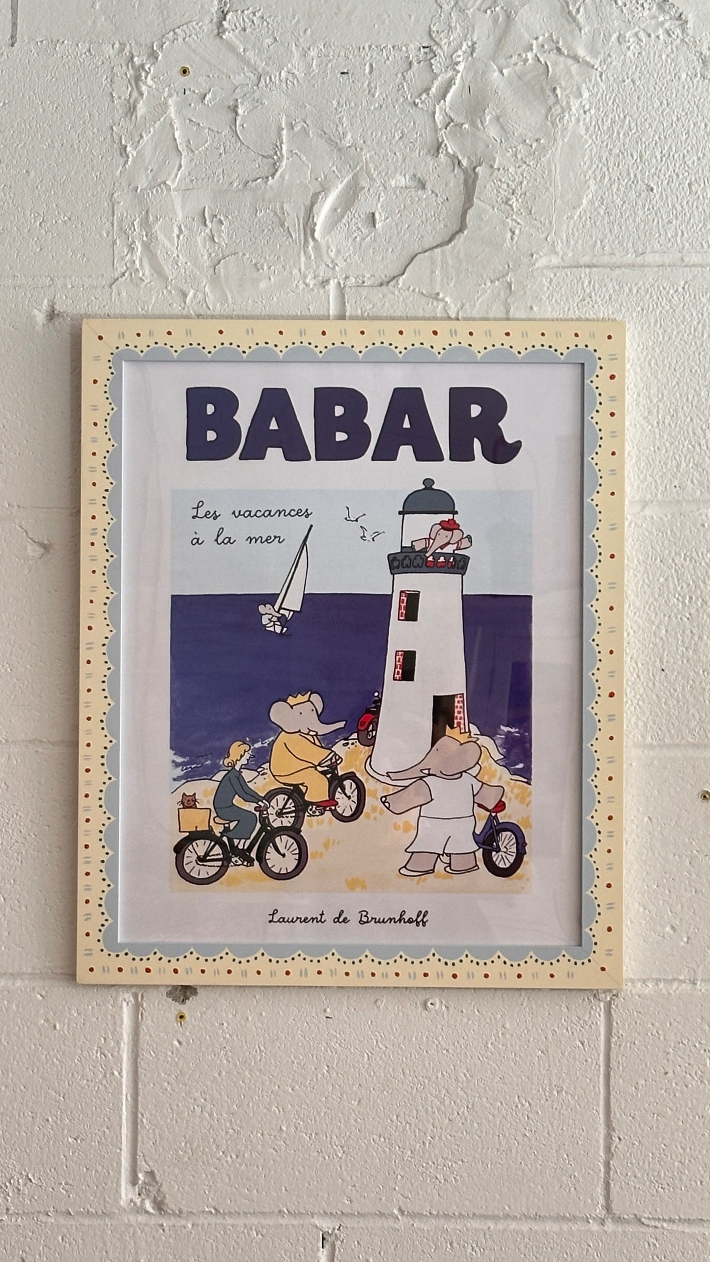 Collection of Framed Babar Prints