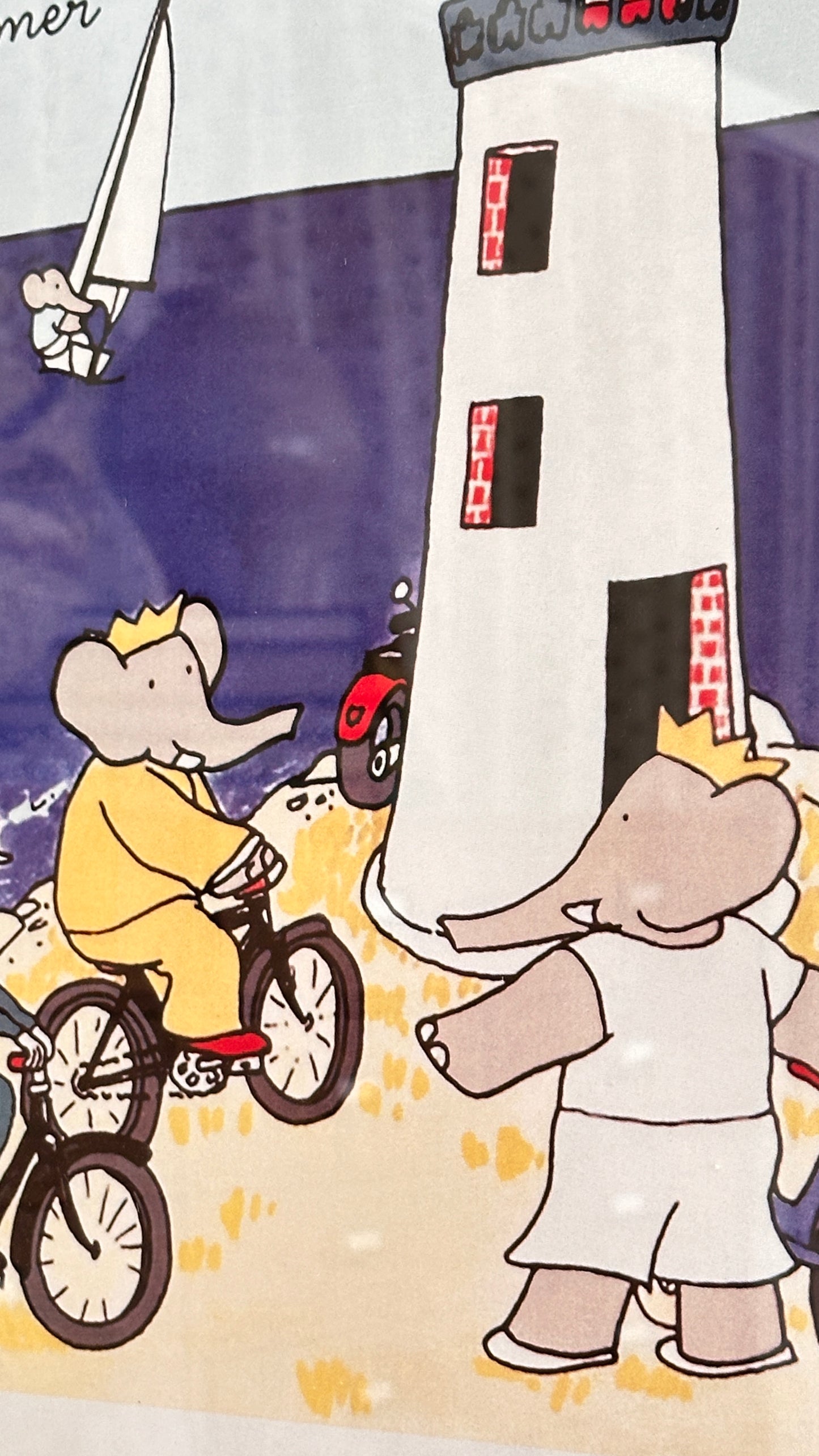 Collection of Framed Babar Prints