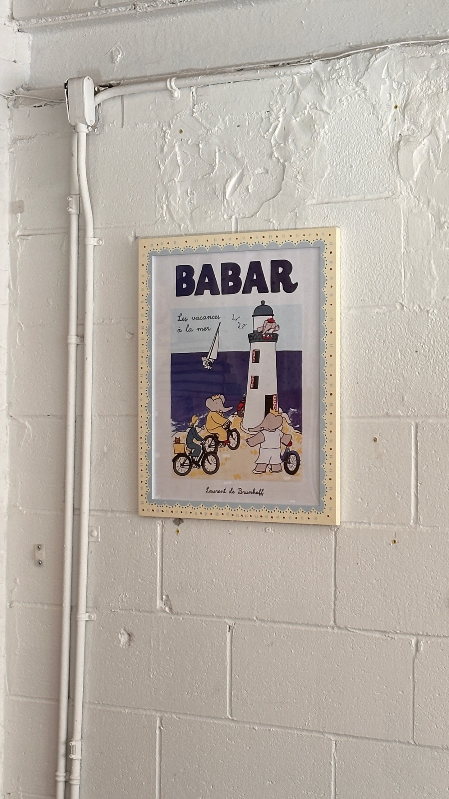 Collection of Framed Babar Prints