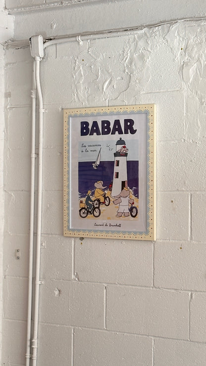 Collection of Framed Babar Prints