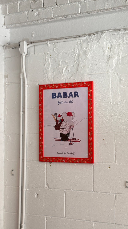Collection of Framed Babar Prints
