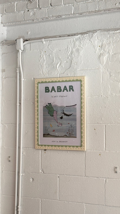 Collection of Framed Babar Prints