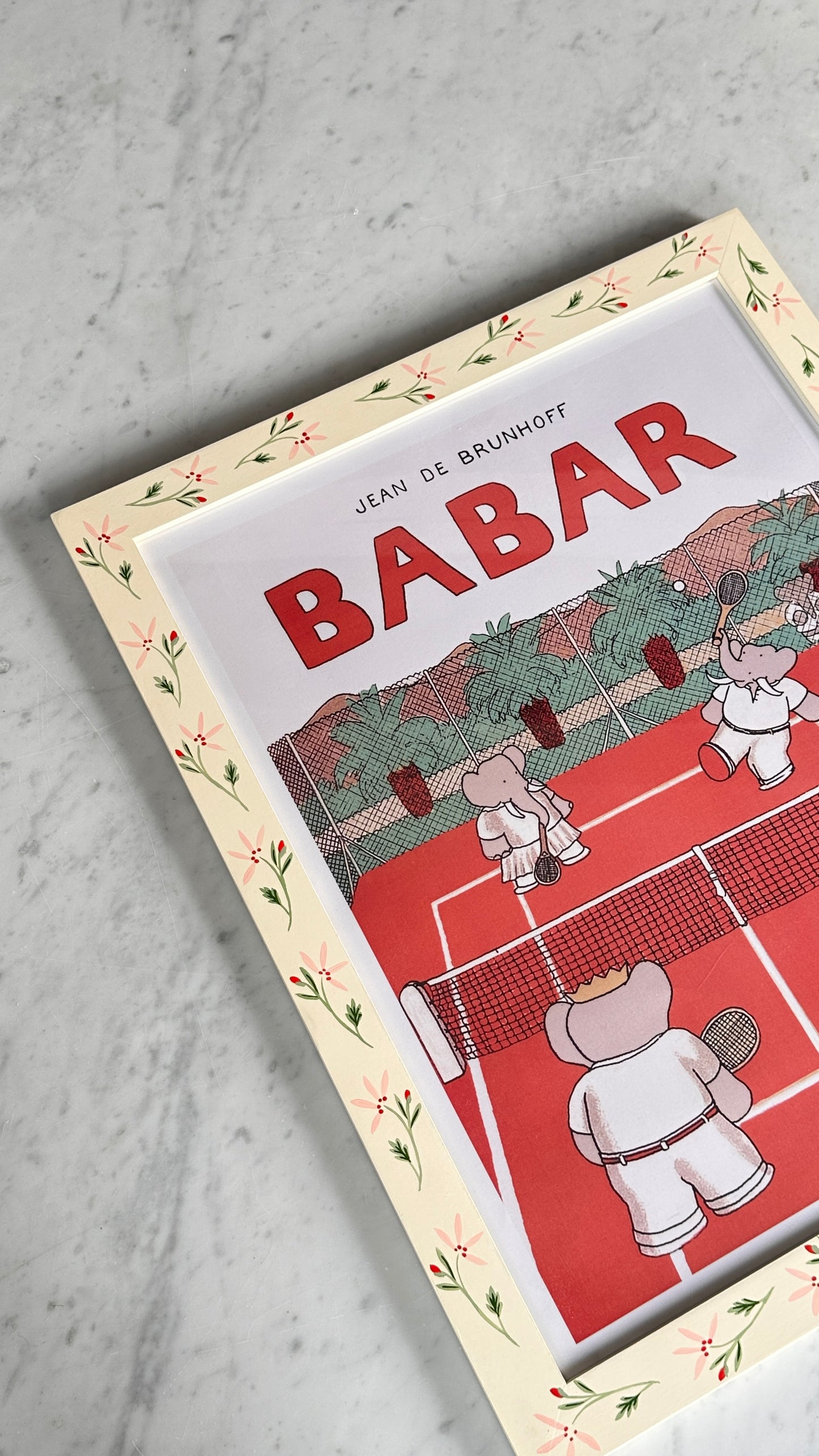 Collection of Framed Babar Prints