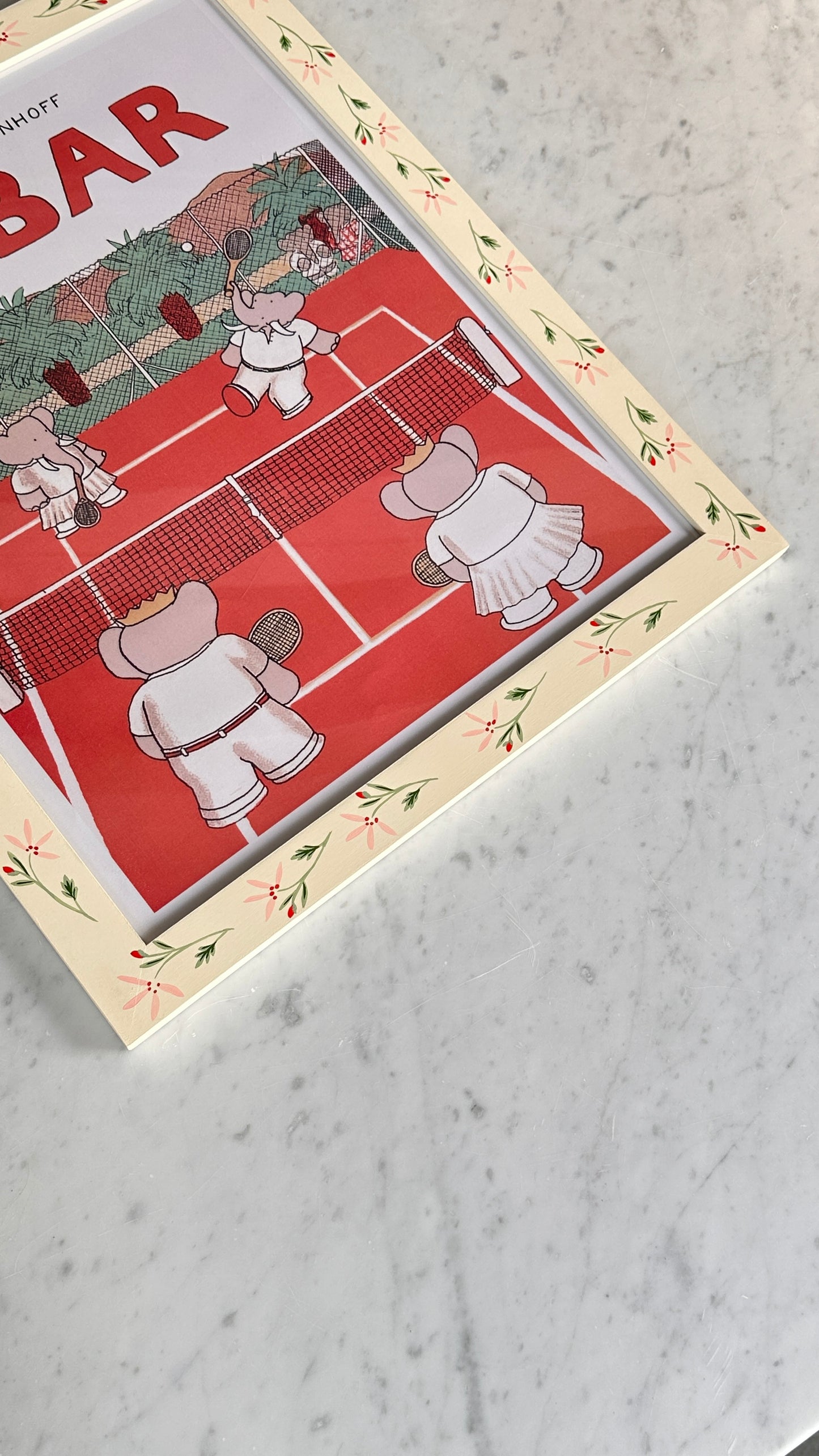 Collection of Framed Babar Prints