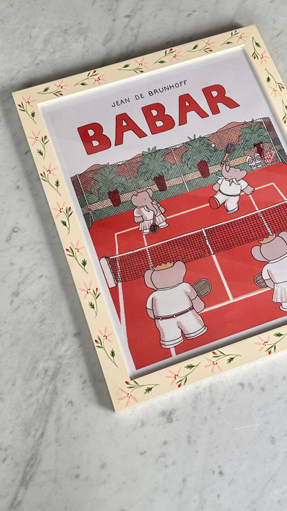 Collection of Framed Babar Prints