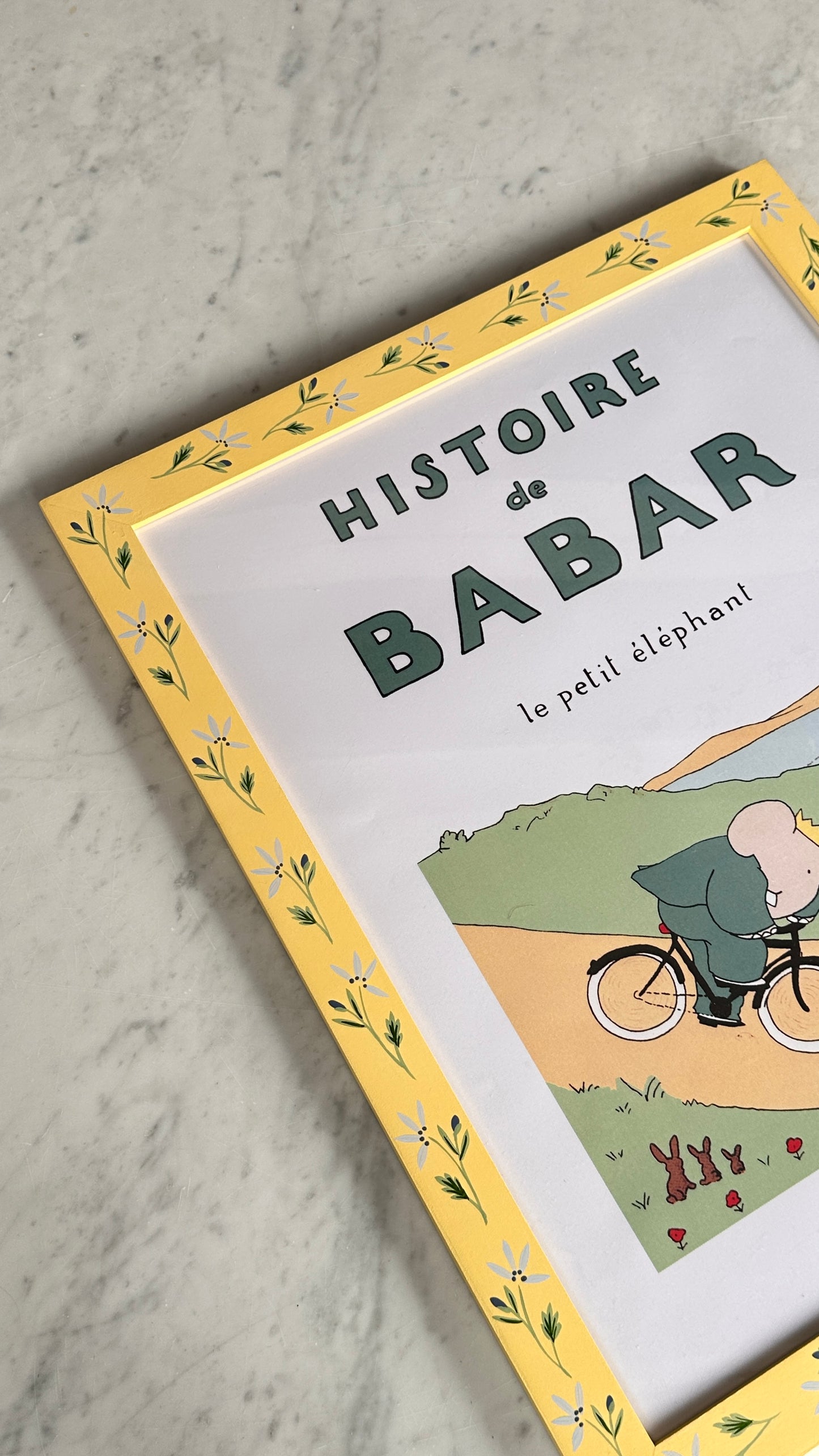 Collection of Framed Babar Prints