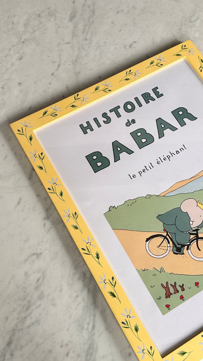 Collection of Framed Babar Prints