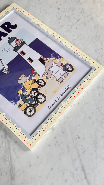 Collection of Framed Babar Prints