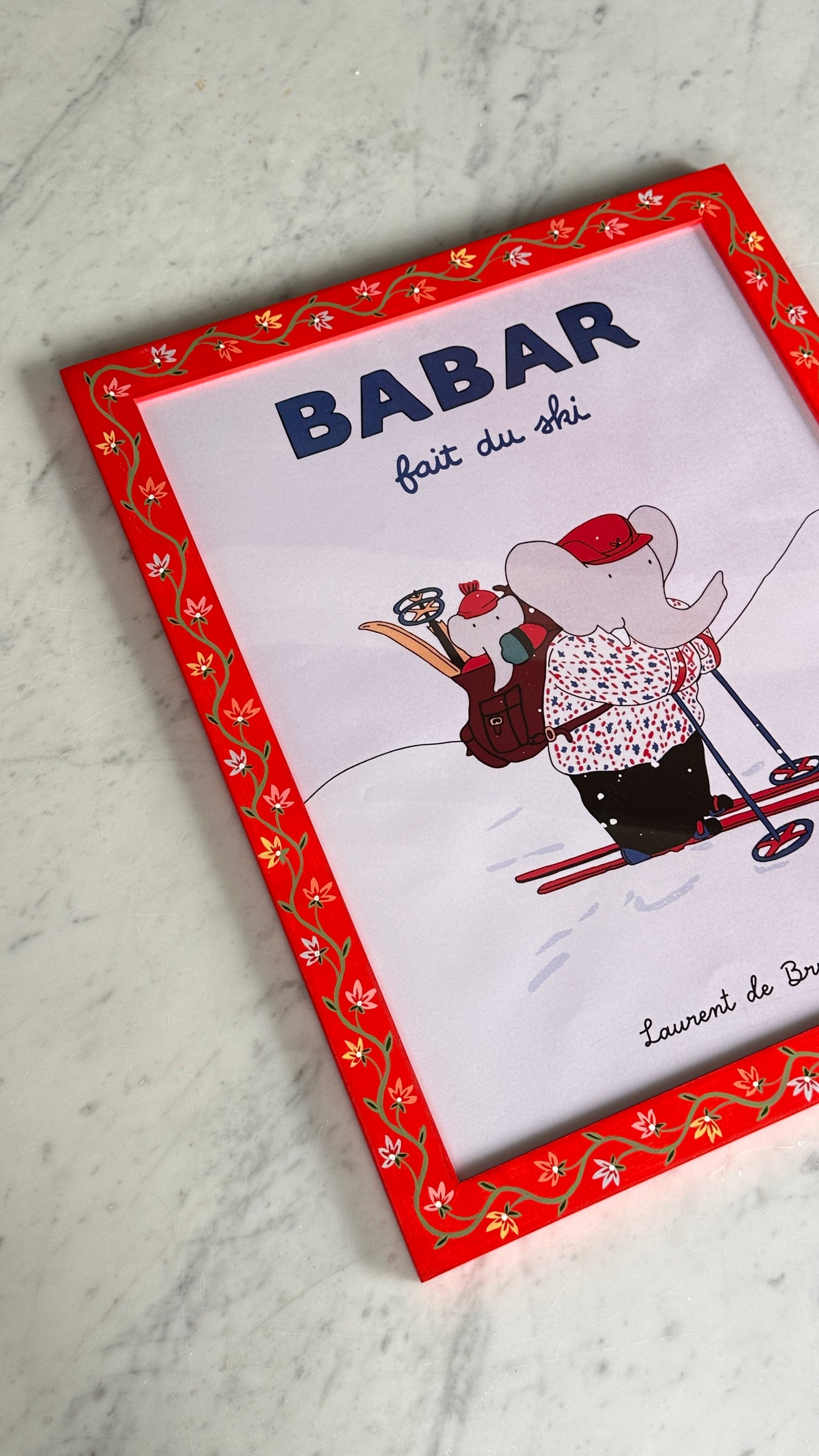 Collection of Framed Babar Prints