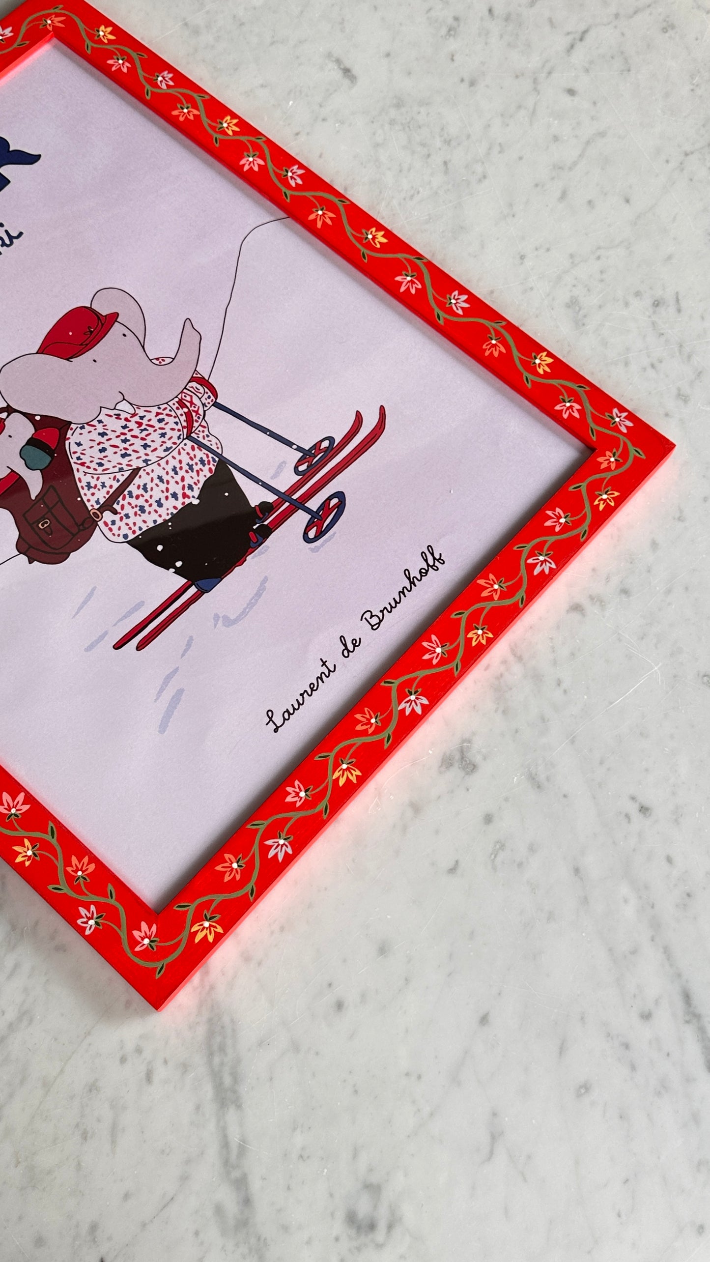 Collection of Framed Babar Prints