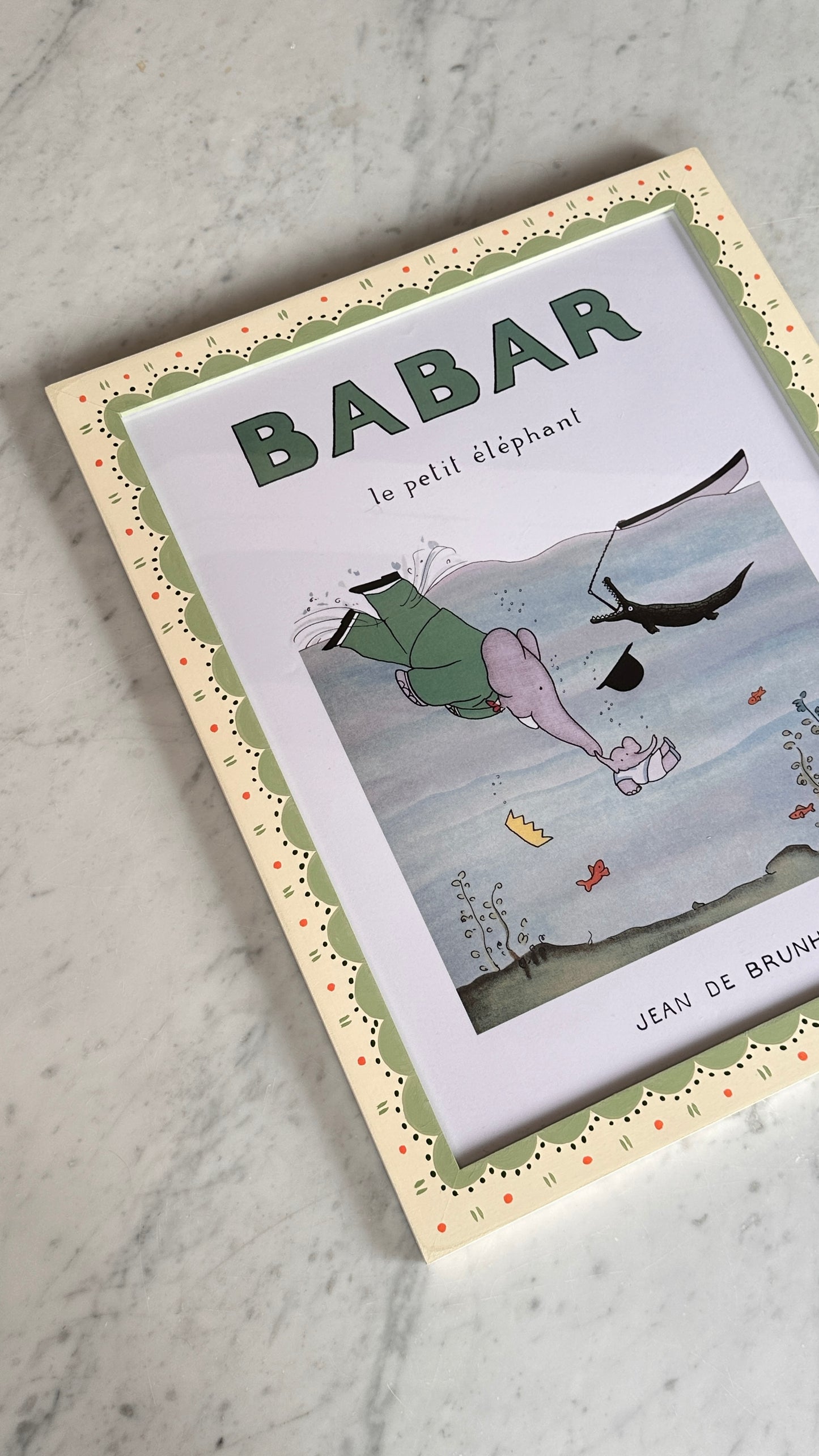 Collection of Framed Babar Prints