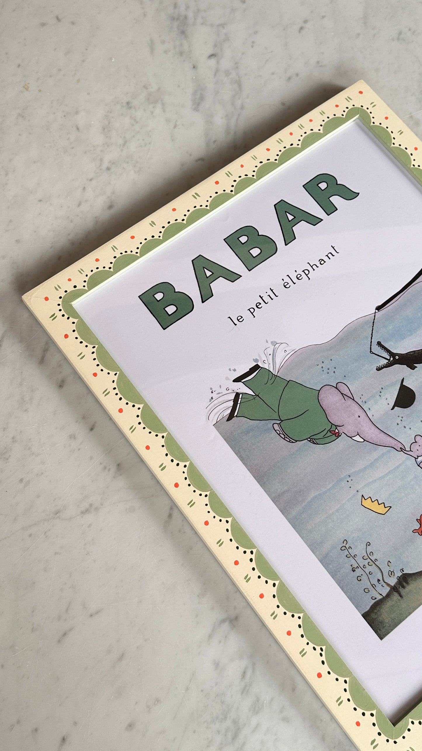 Collection of Framed Babar Prints