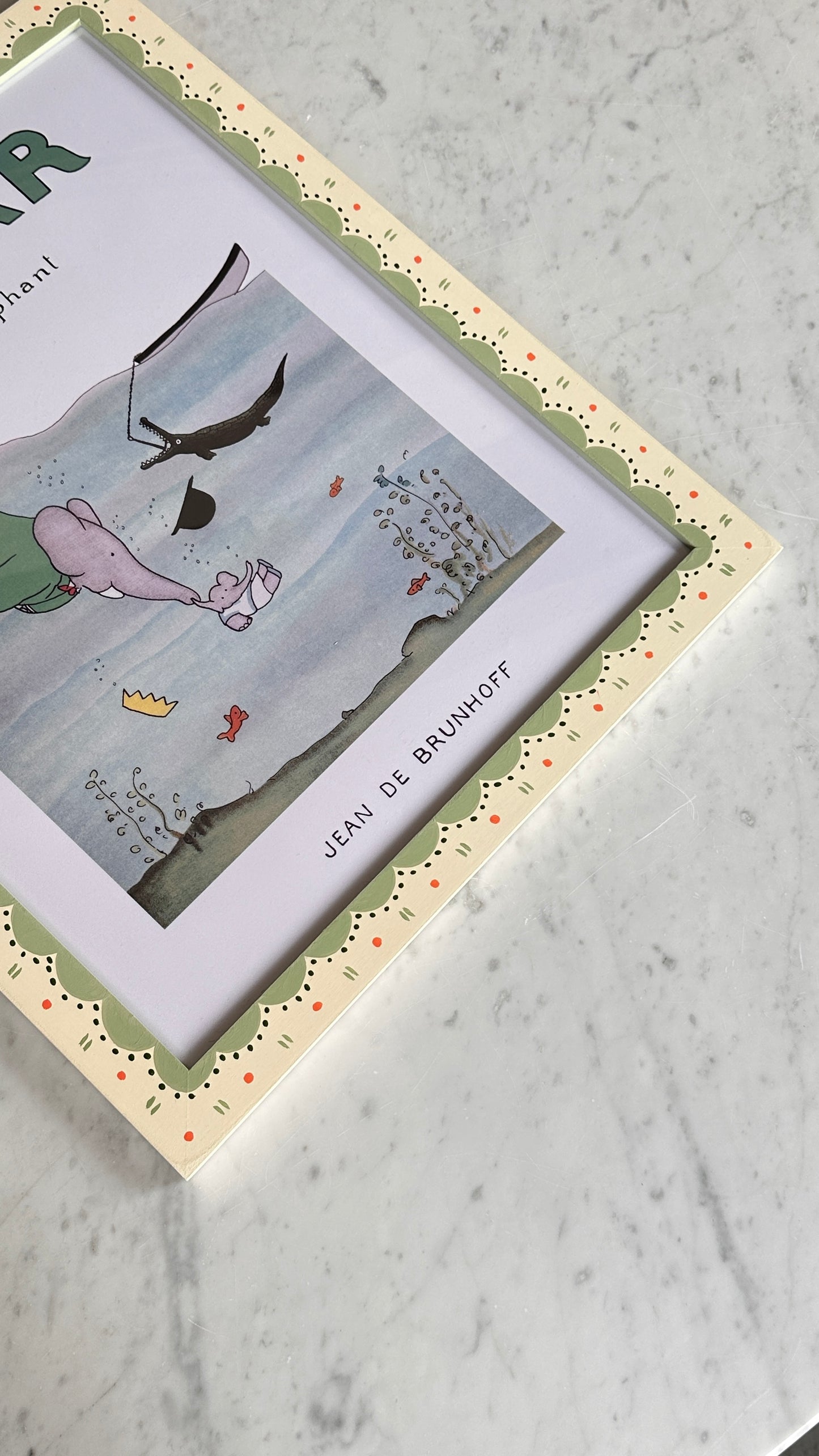 Collection of Framed Babar Prints