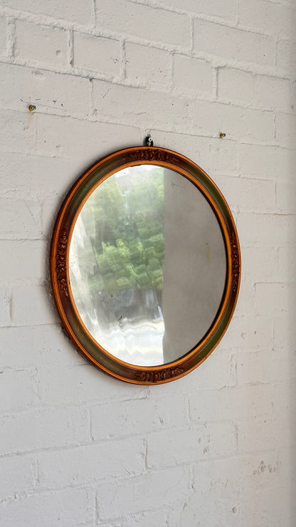 Round Antique Mirror