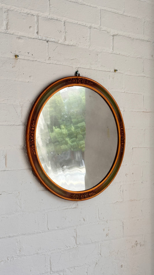 Round Antique Mirror