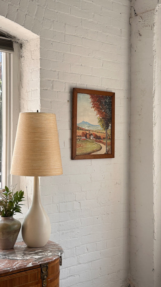 Framed Painting of Country Side