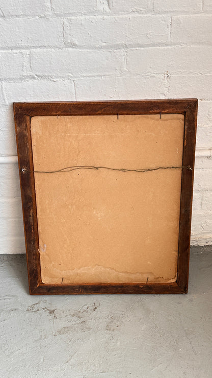 Framed Painting of Country Side