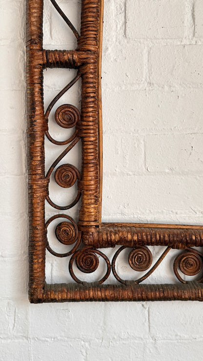 Vintage Wicker Frame