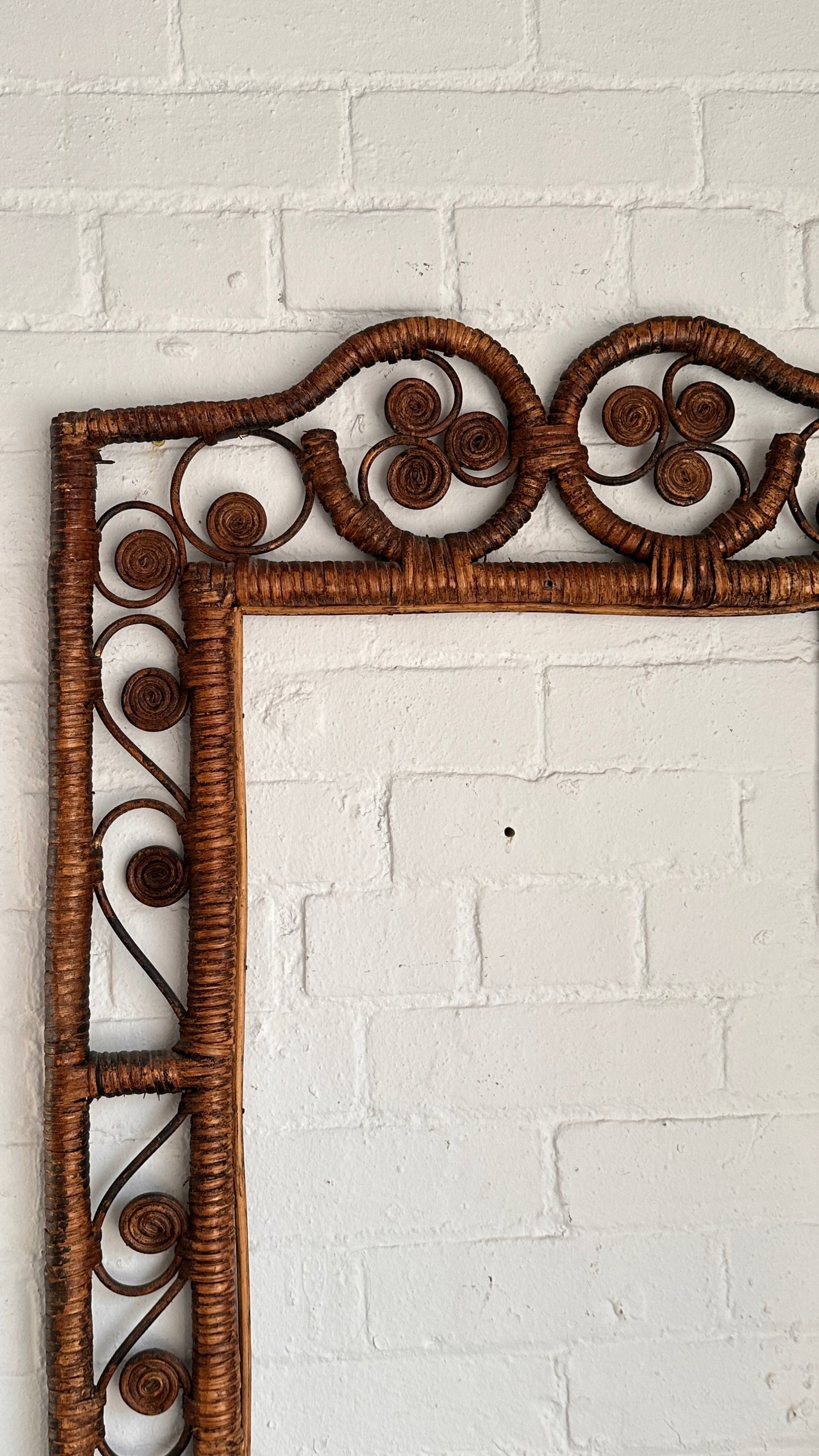 Vintage Wicker Frame