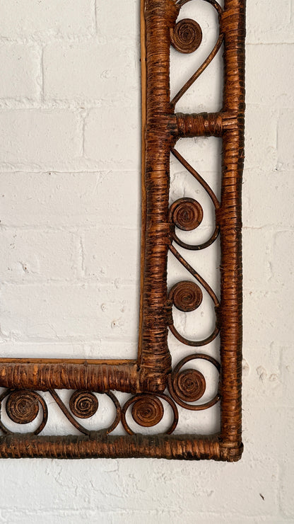 Vintage Wicker Frame