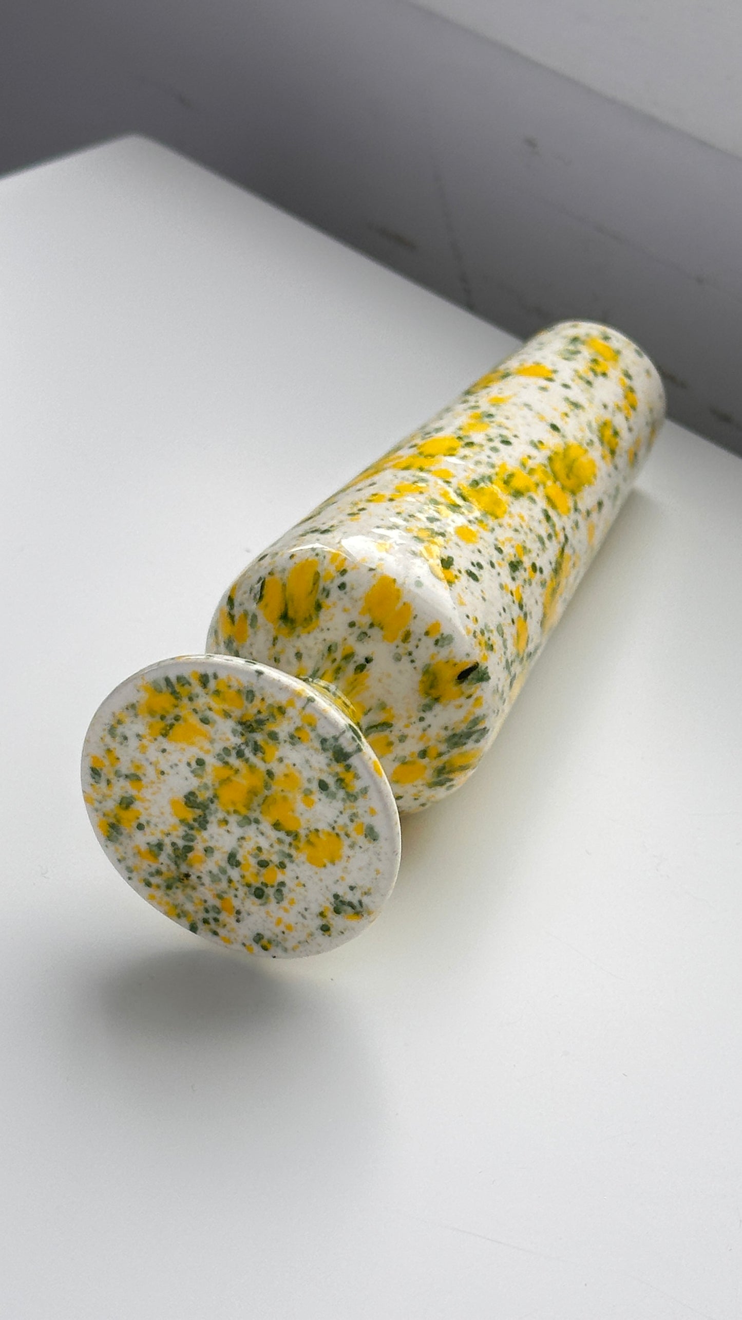 Small Vintage Splatter Vase