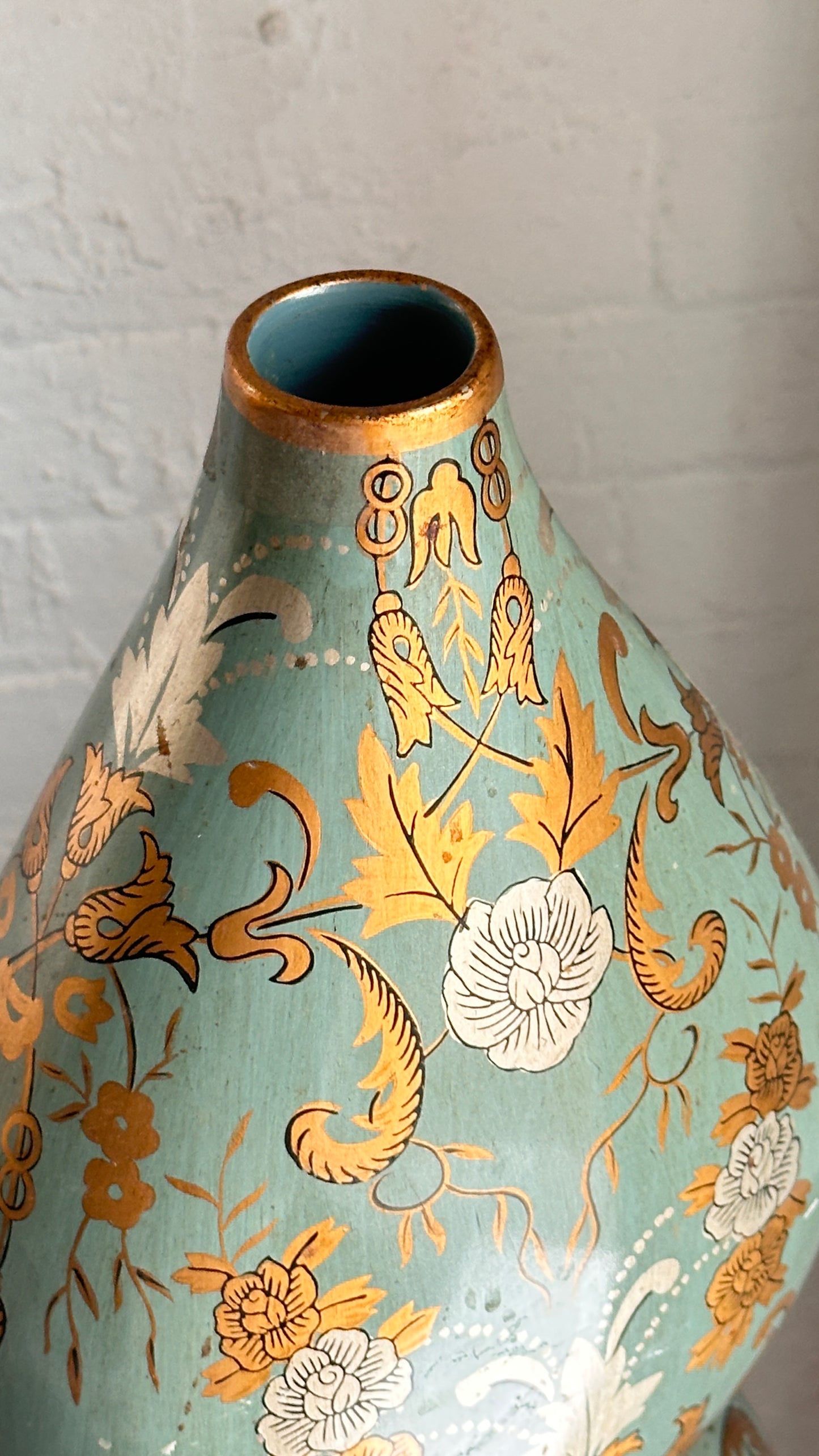 Hand Painted Ceramic Vase