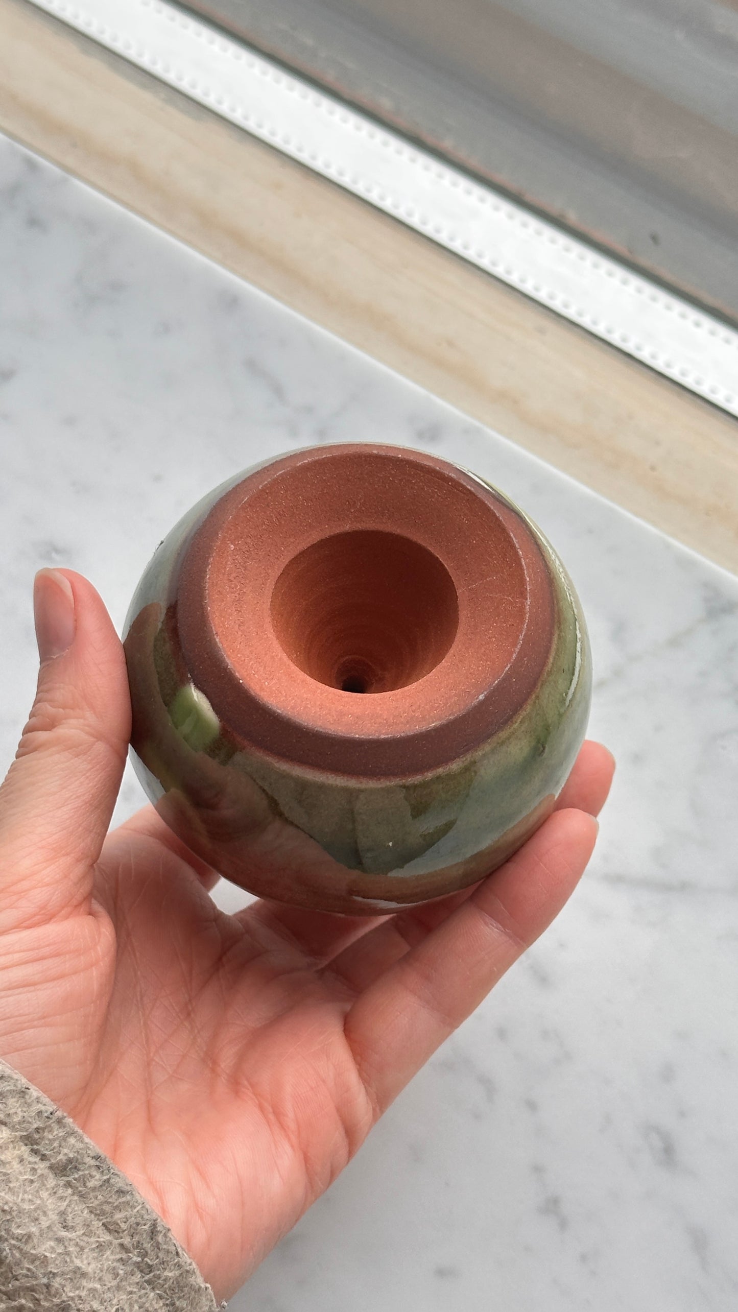Handmade Ceramic Salt Shaker