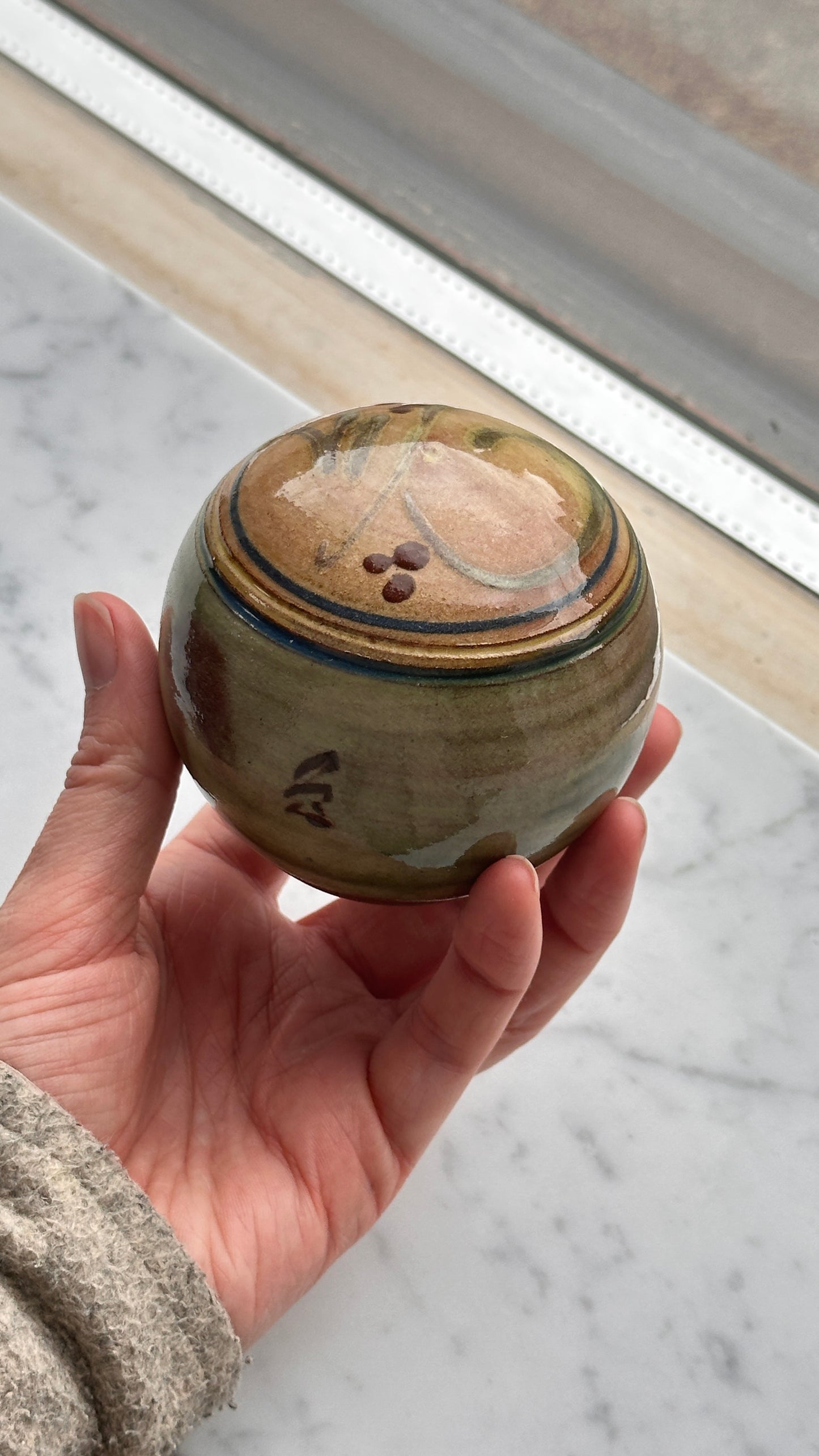 Handmade Ceramic Salt Shaker