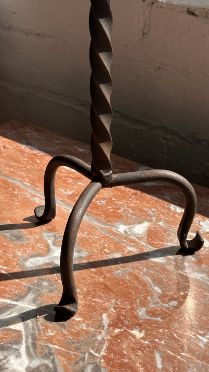 Wrought Iron Candle Holder