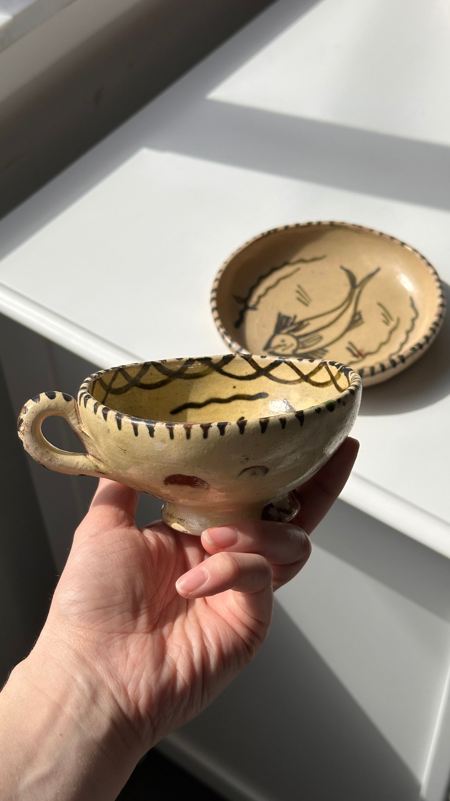 Tzintzuntzan Mexican Cup and Saucer