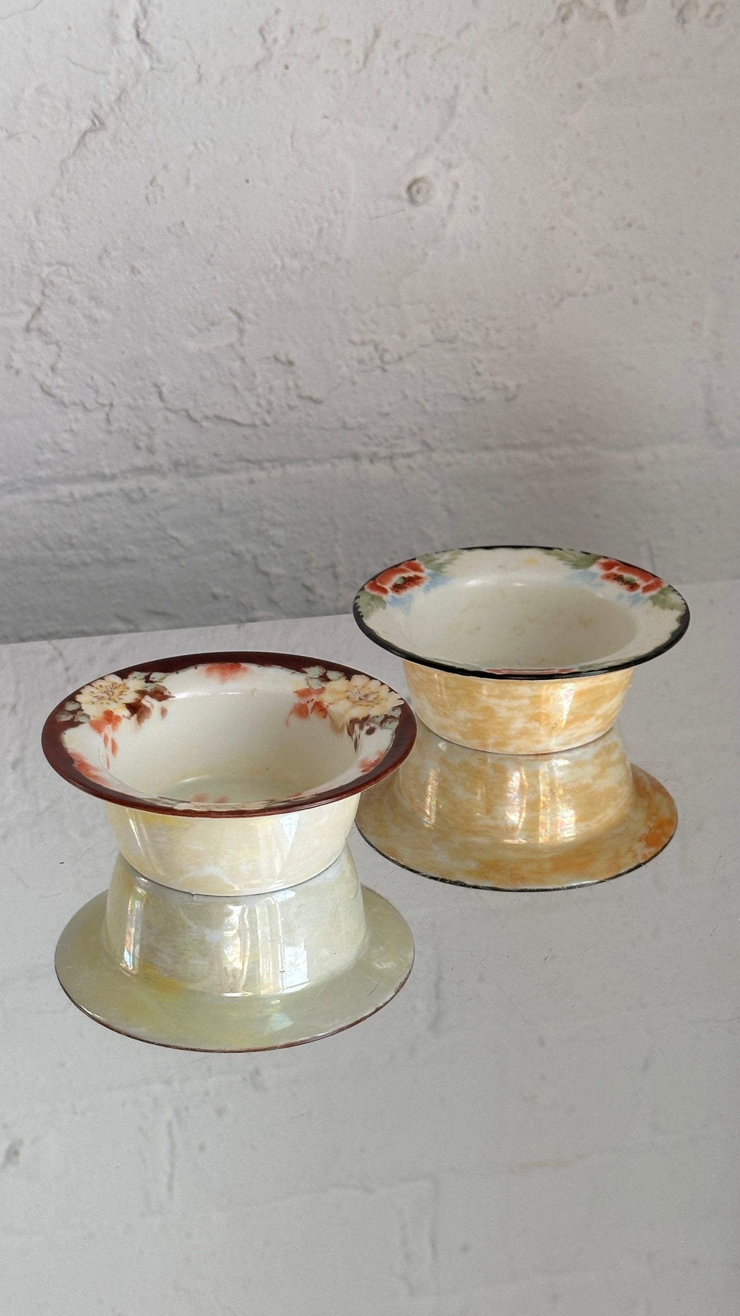 Pair of Czechoslovakian Porcelain Bowls