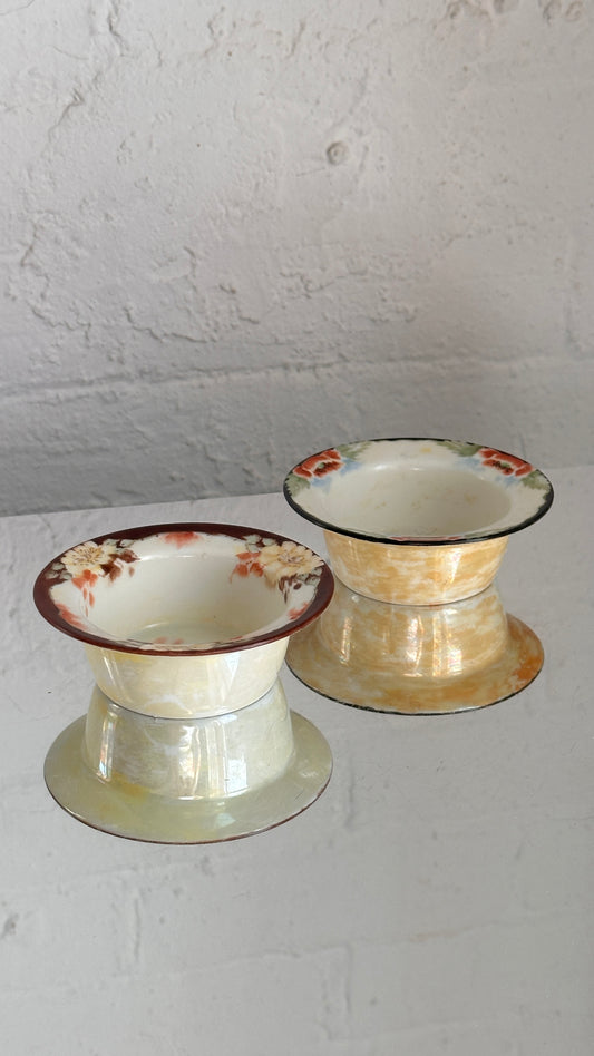 Pair of Czechoslovakian Porcelain Bowls