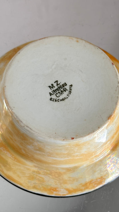 Pair of Czechoslovakian Porcelain Bowls