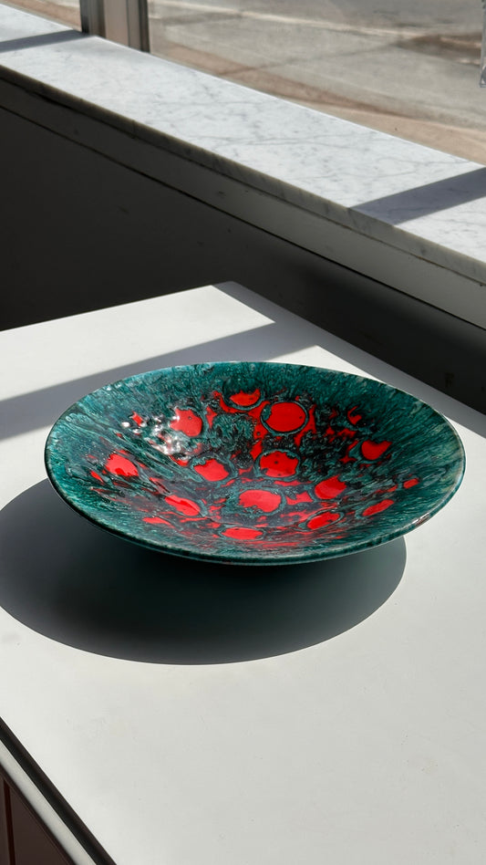 Mid Century Liszkay Ceramic Wall Plate