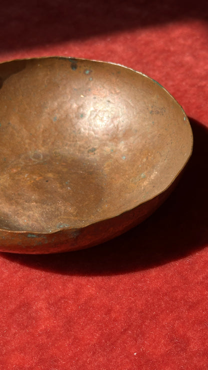 Hand Hammered Copper Bowl