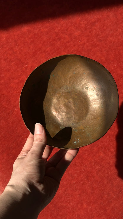 Hand Hammered Copper Bowl