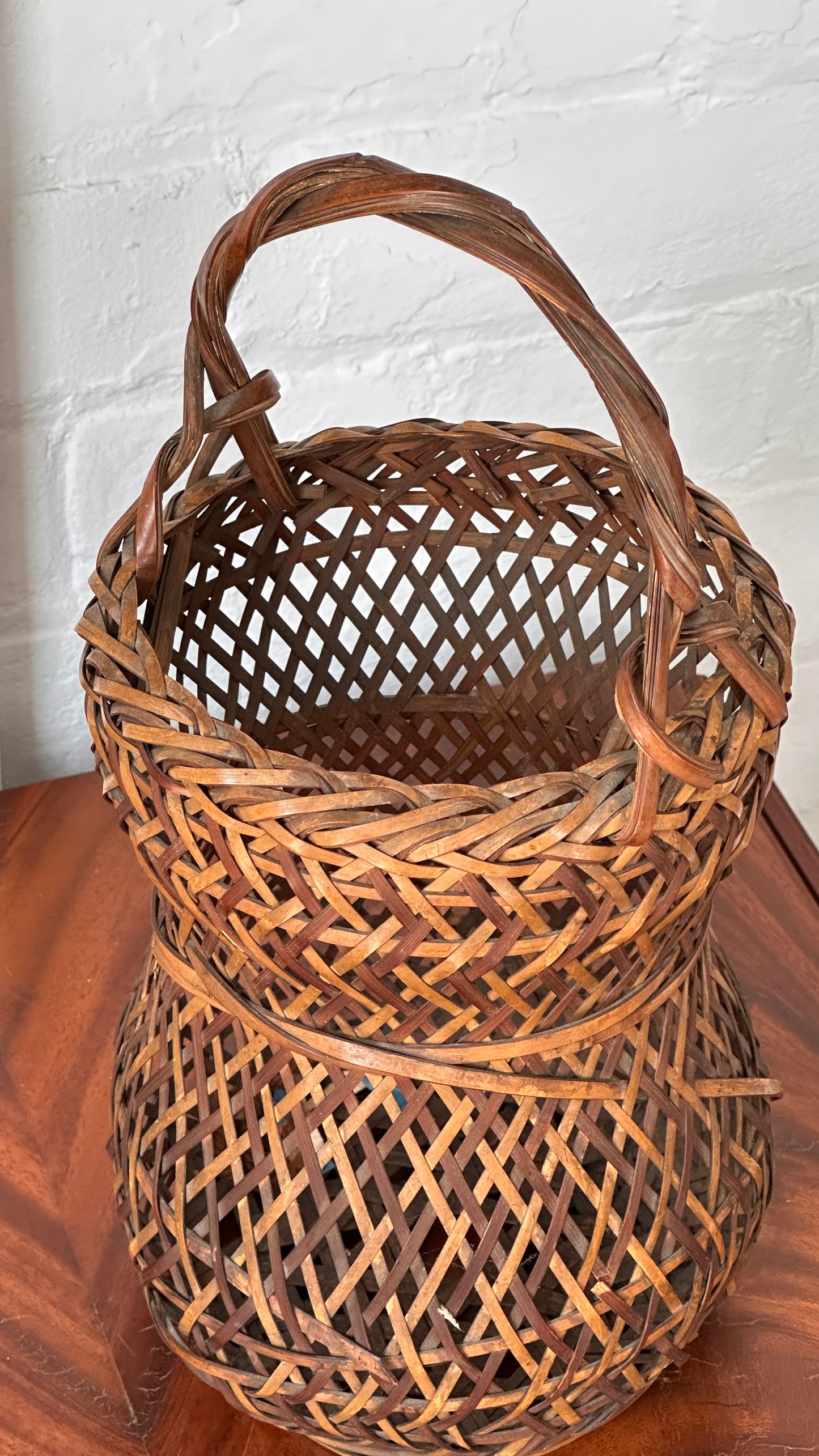 Hand Woven Flower Basket