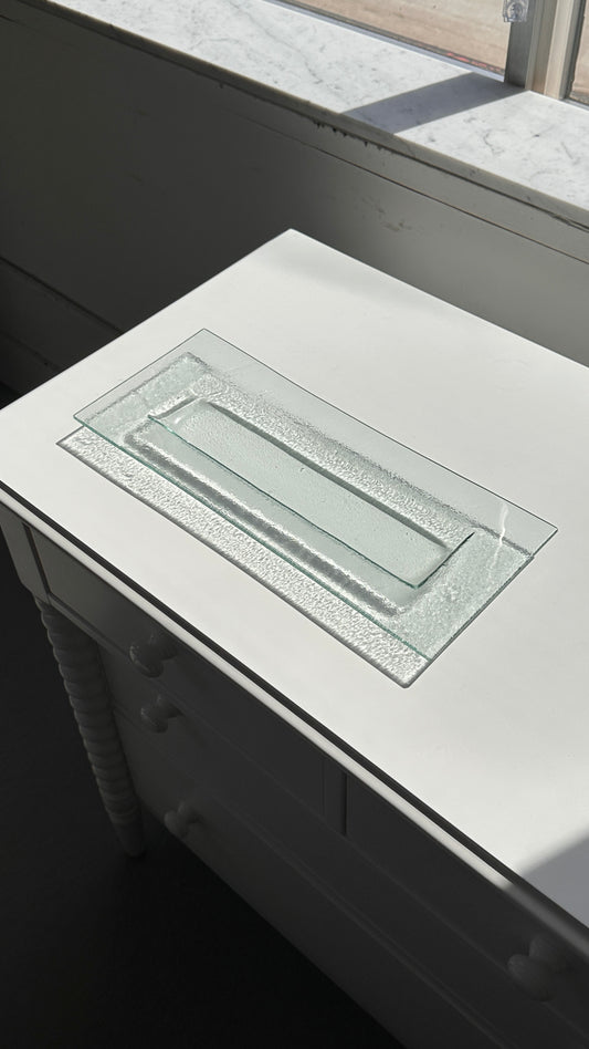 Rectangular Glass Tray