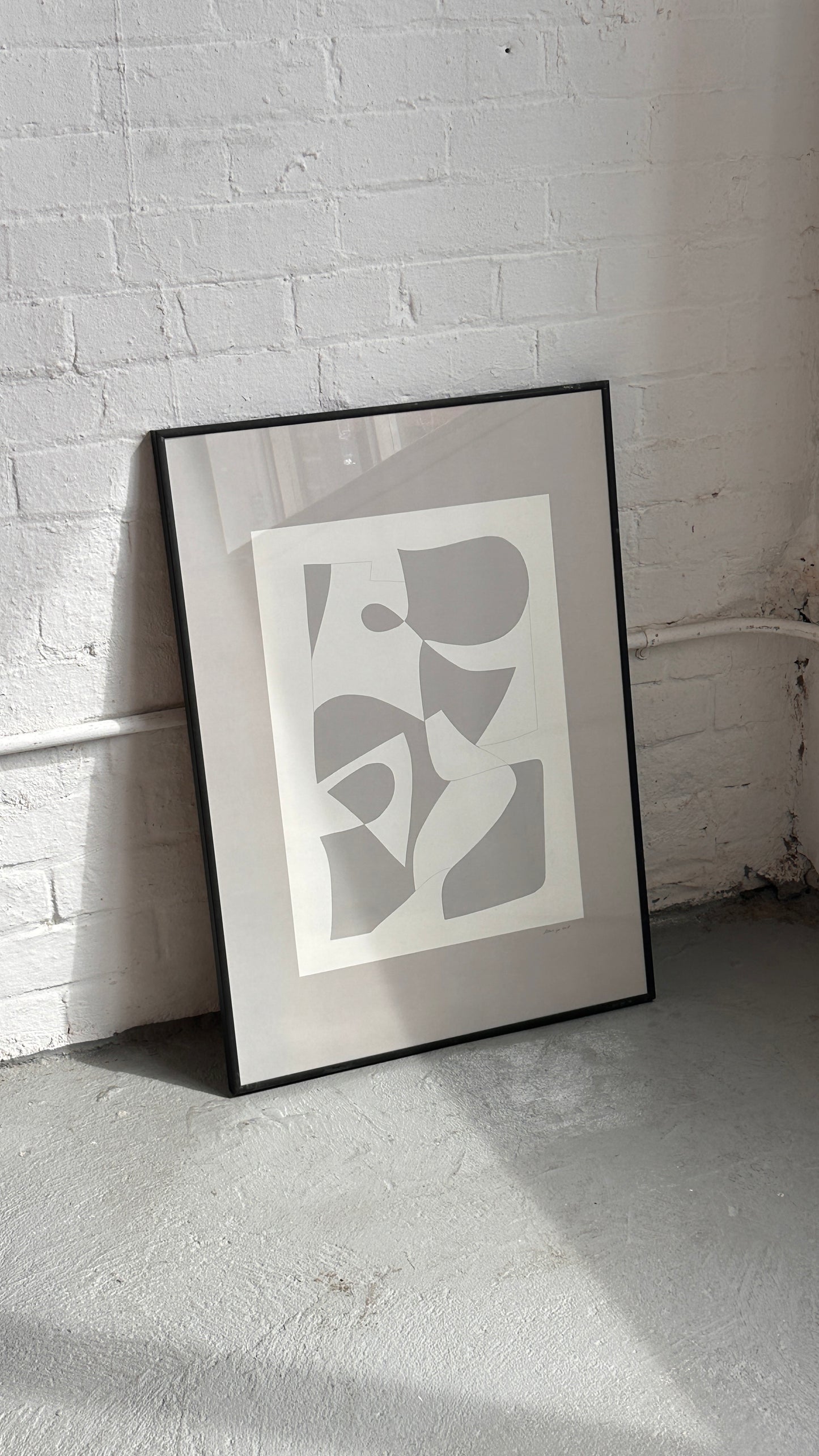 Framed Object Blanc Print by Atelier Cph
