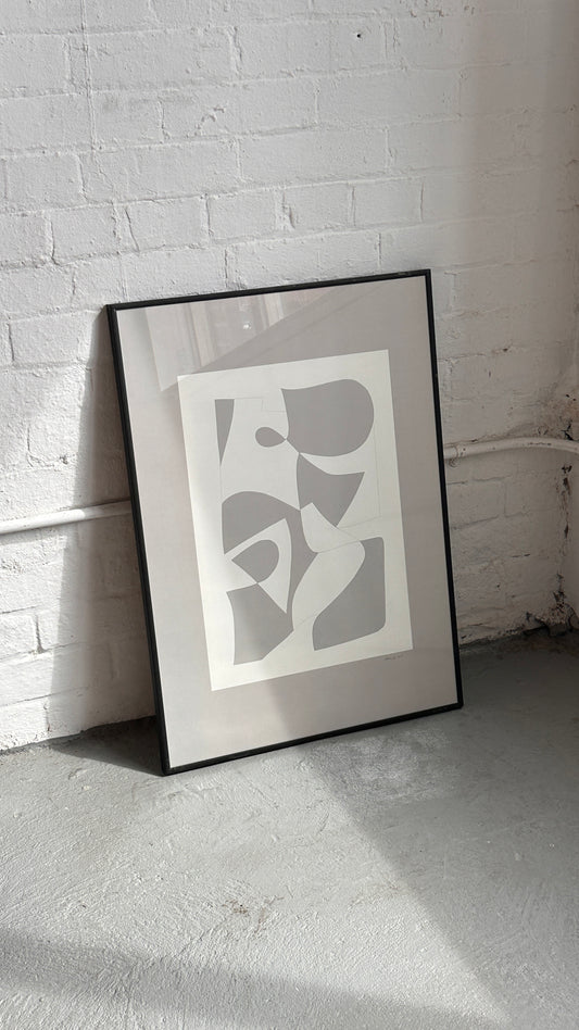 Framed Object Blanc Print by Atelier Cph