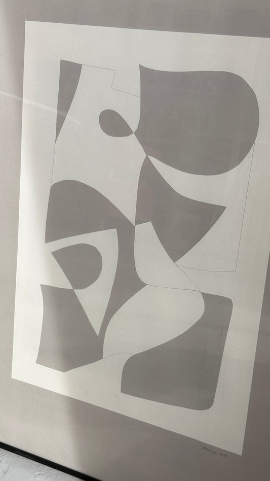 Framed Object Blanc Print by Atelier Cph