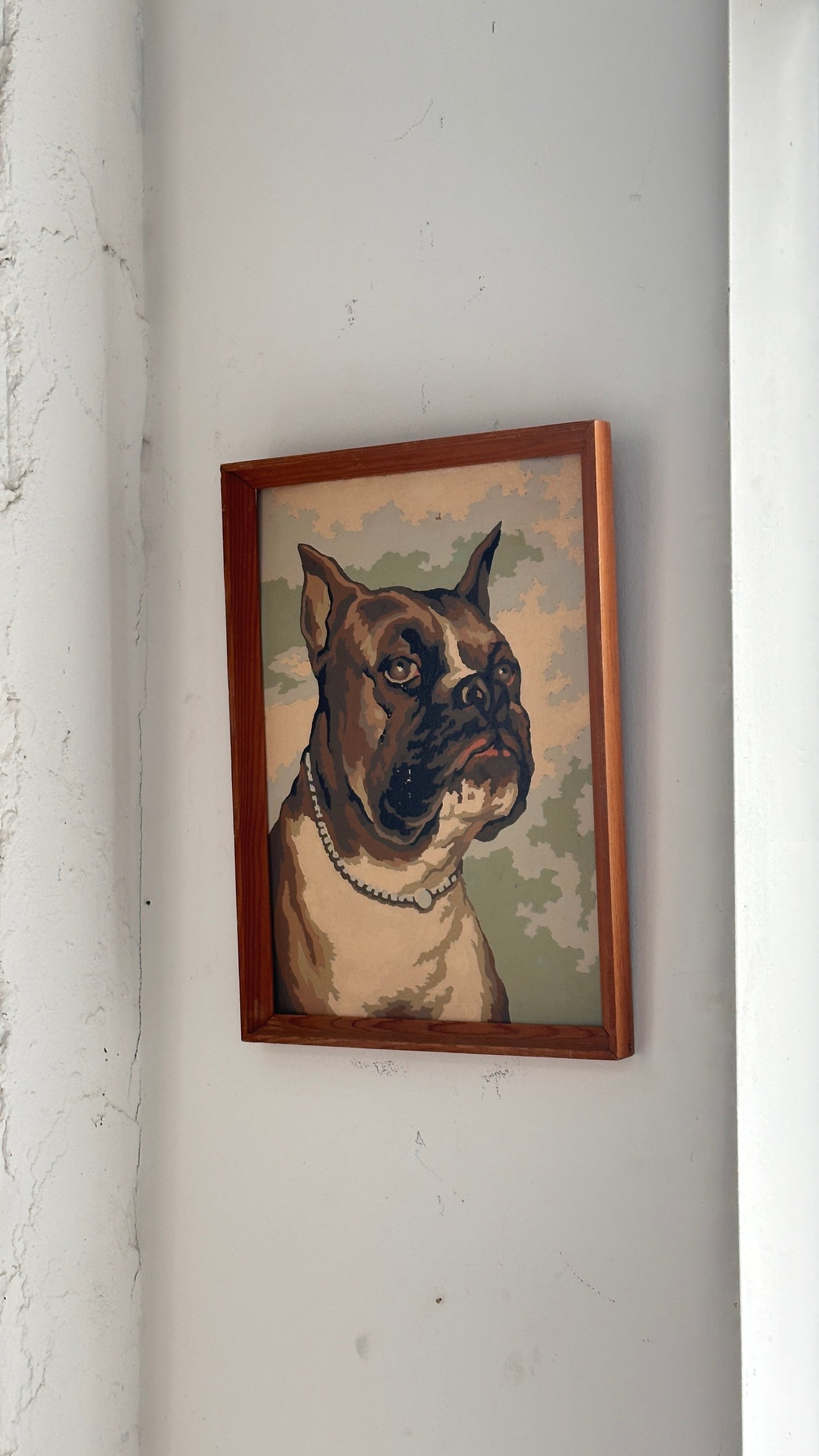 Vintage Boxer Paint by Numbers Painting