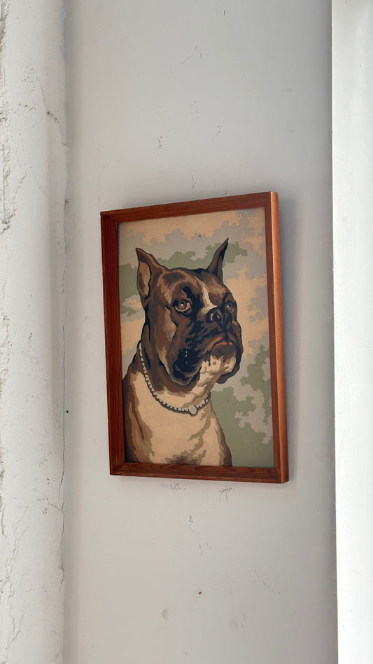Vintage Boxer Paint by Numbers Painting