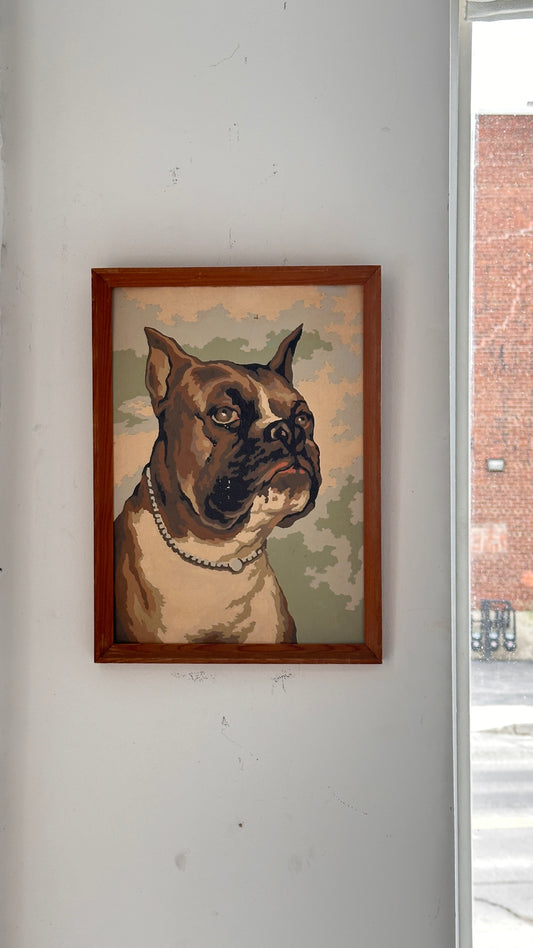 Vintage Boxer Paint by Numbers Painting