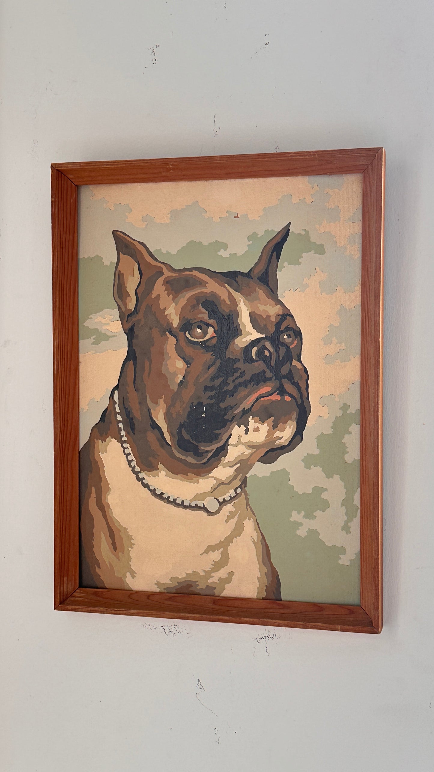 Vintage Boxer Paint by Numbers Painting