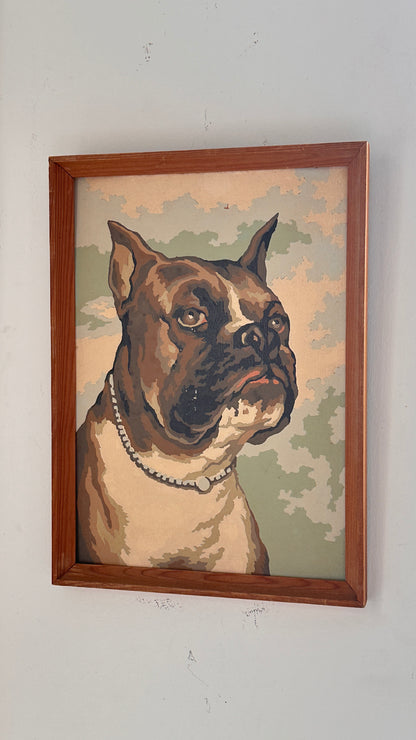 Vintage Boxer Paint by Numbers Painting