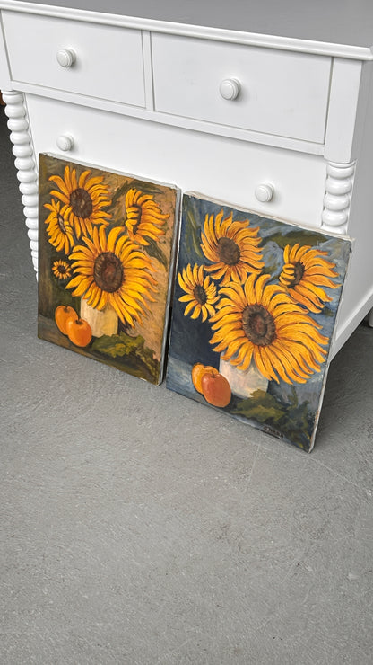 Sunflower Paintings by Sterba